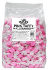 Adams & Brooks Fairtime Taffy - Bulk Pink Candy for Candy Buffets, Strawberry Taffy, Strawberry Candy - 3 Pounds of Candy