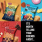 Field Trip Gluten Free Pork Rinds, Paleo And Keto Friendly Airy Puffs, Crunchy High Protein Snacks, Low Carb Snack From Back Pork Skins, 2.5Oz Bag, 4 Variety Pack, Holiday & Christmas Gift Item