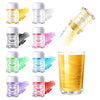 Edible Glitter for Cocktails - 8 Colors Luster Dust Edible Drink Glitter Food Grade Metallic Shimmer Powder for Beverage Chocola