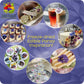 FRESHLY PRESERVED Pansy Edible Flowers - 20 USA-Grown Freeze-Dried Multi Color Flowers for Cocktails & Desserts (0.2 oz)