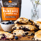Crown Maple Organic Maple Sugar Pancake and Waffle Mix, 16oz, with Handcrafted Maple Sugar and Small-Batch Maple Pearls