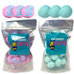 The Sweet Lyfe Cotton Candy Freeze Dried Candy, 2 Pack - Pink and Blue Cotton Candy Taffy, 2 Oz Each Bag - Delicious Freeze Drie