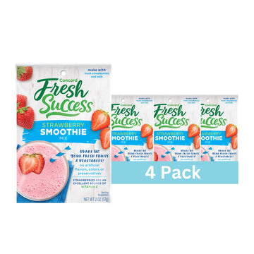 Concord Foods Strawberry Smoothie Mix - Fruit Flavor with No Artificial Flavors, Colors, or Preservatives - Ideal for Fresh Frui