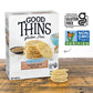 Good Thins Mixed Seed Rice Snacks Gluten Free Crackers, Bulk Snack Crackers, 6-3.5 Oz Boxes