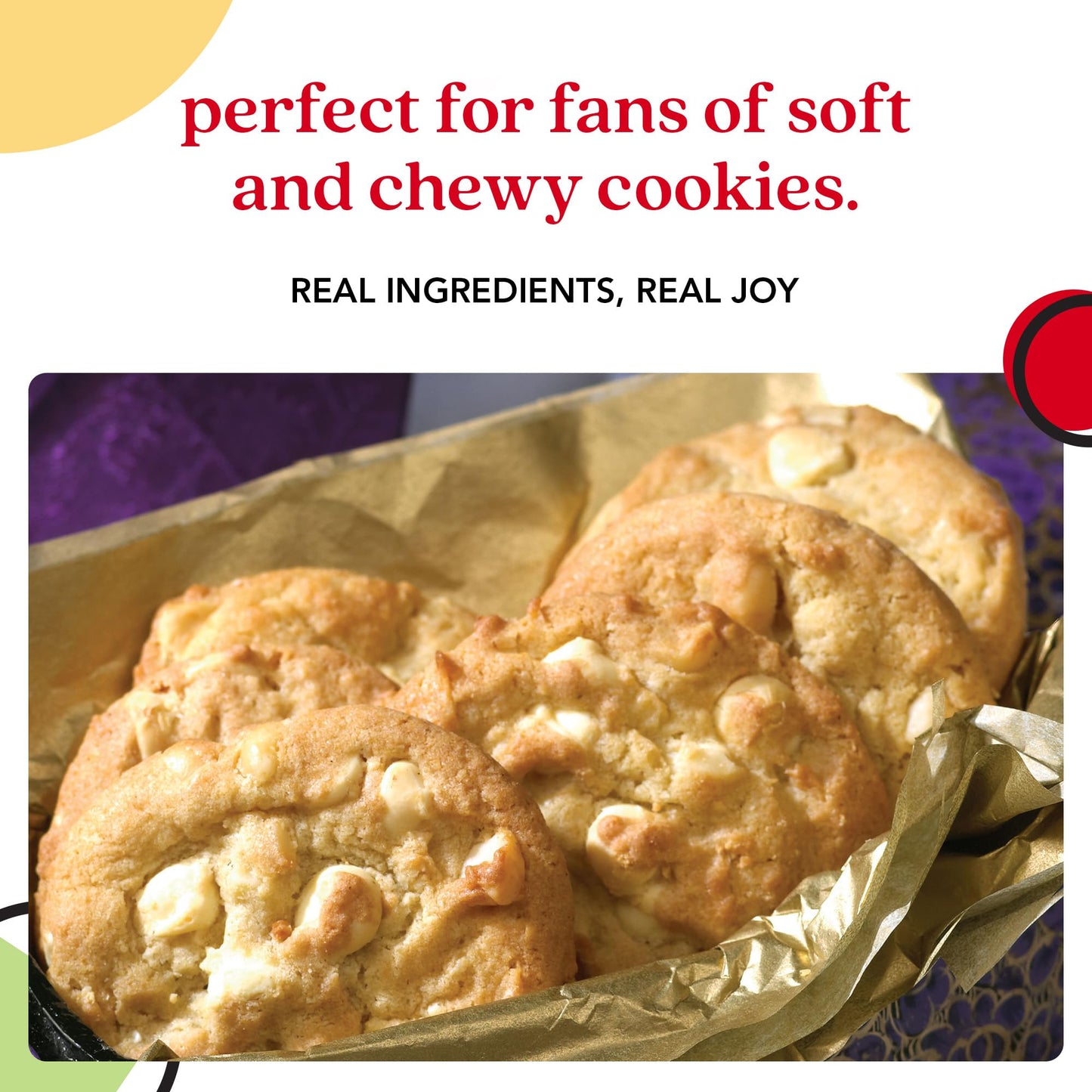 Davids Cookies Freshly Baked Cookies - Delicious Handmade Soft Variety - Exquisite Gourmet Gift for Friends & Family on Special Occasions - Macadamia Nut 2lbs