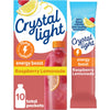 Crystal Light Raspberry Lemonade Drink Mix, On-the-Go Packets, 10 ct, 0.9 Ounce