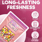 Fruit Crunch Sour - Freeze Dried Candy, 10 Oz - Assorted Sour Flavors, Large Pouch - Ideal Gift Snack Treat