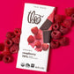 Theo Chocolate Raspberry Organic Dark Chocolate Bar, 70% Cacao, 12 Pack | Vegan, Fair Trade