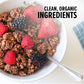 One Degree Organic Foods Sprouted Oat Quinoa Cacao Gluten Free Granola - Usda Organic, Vegan (11 Oz. - 6 Pack)