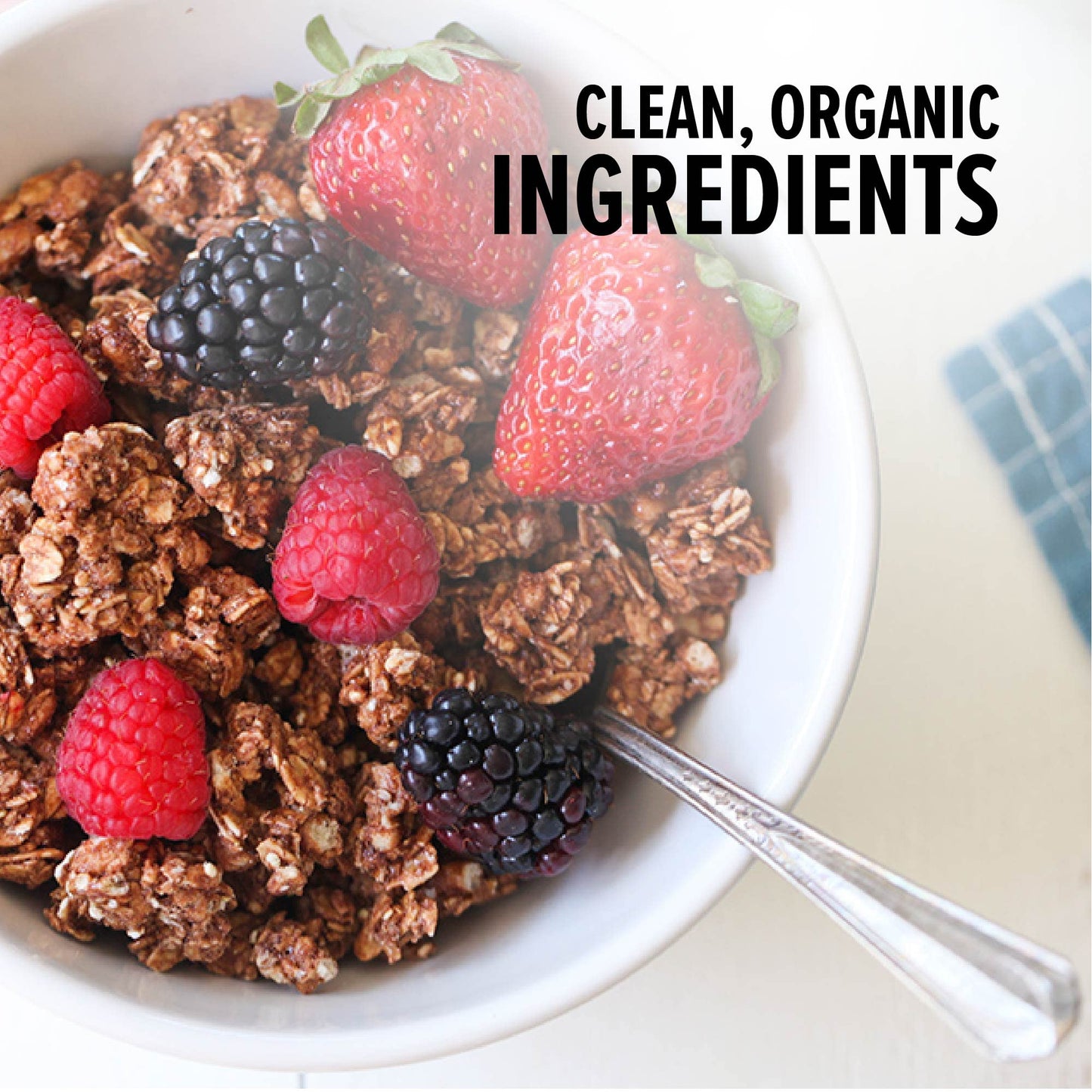 One Degree Organic Foods Sprouted Oat Quinoa Cacao Gluten Free Granola - Usda Organic, Vegan (11 Oz. - 6 Pack)