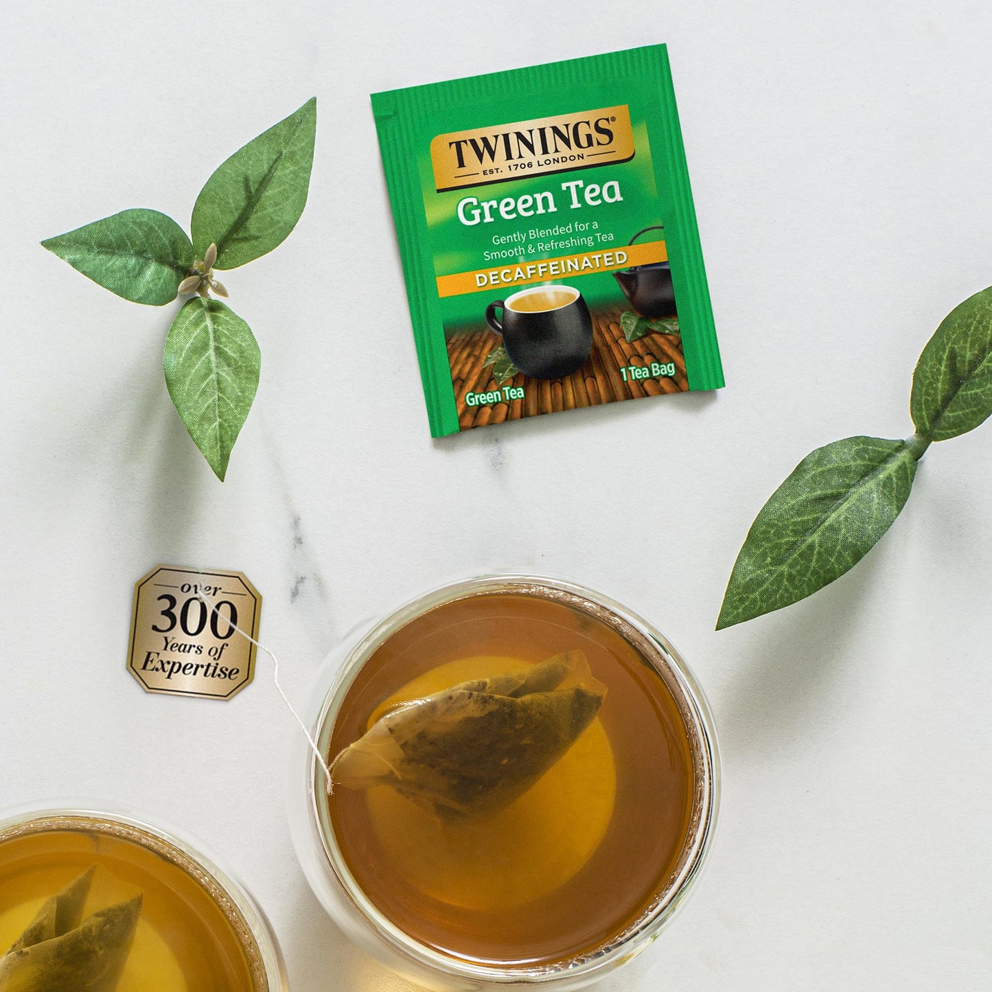 Twinings Tea Green Tea, Decaf, 20 Ct