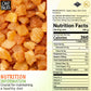 Oh! Nuts Dried Cinnamon Apple - 1 Lb - Sweetened Dried Fruit Diced - Dehydrated Fruit Bites - Packed In New York Zip-Seal Bag For Exceptional Freshness