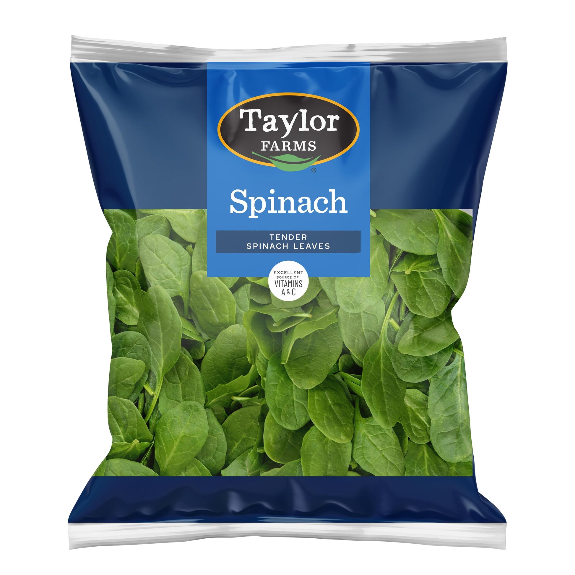 Taylor Farms Spinach, 9 oz Bag
