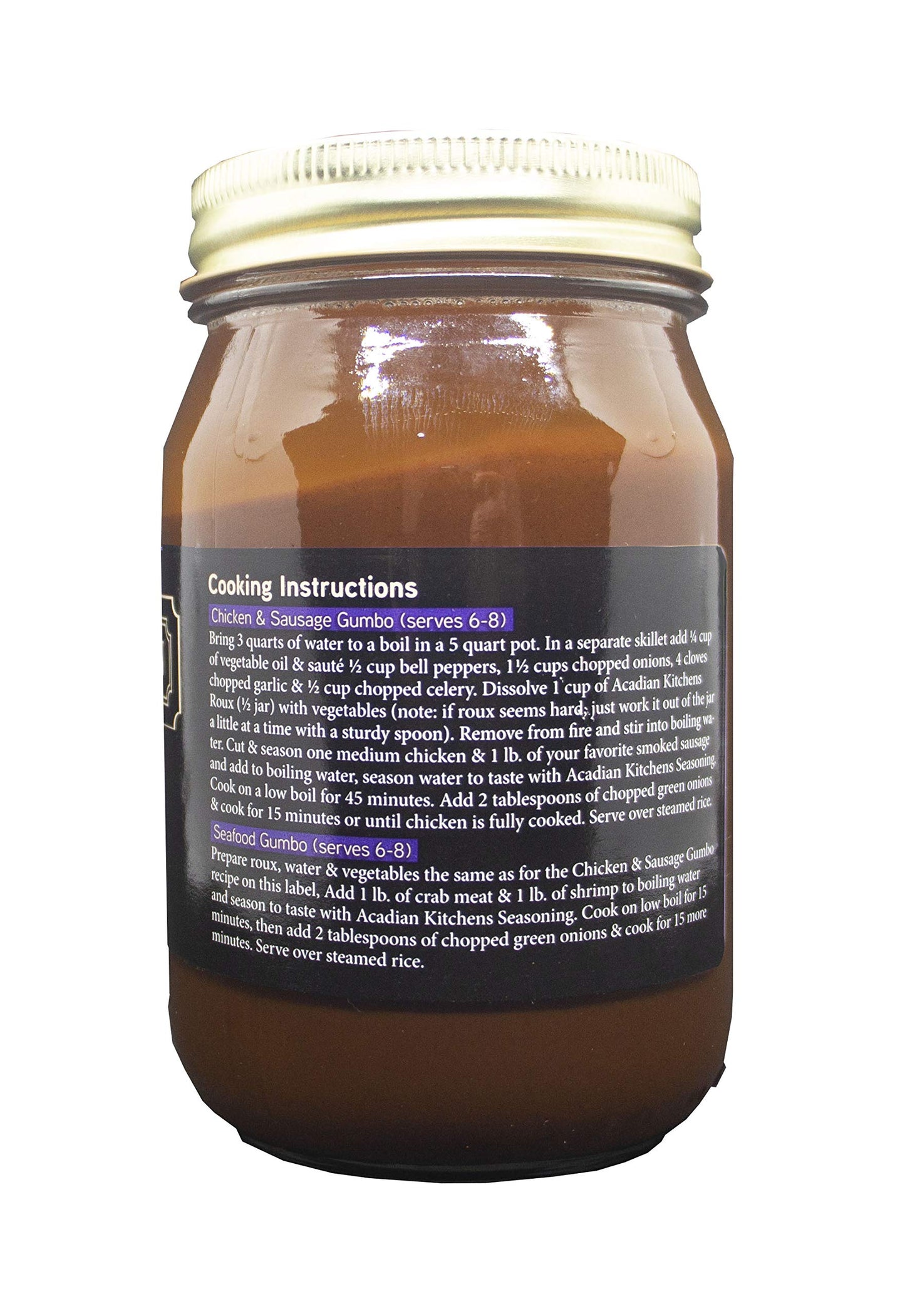 All Natural Premium Roux 16 Oz Acadian Kitchens