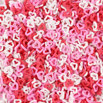 Sprinkles for cake decorating, 7 Ounces Valentine Sprinkles, Red/Pink/White Love Confetti Sprinkles for Cupcake, Cookies, Ice Cr
