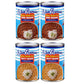 Blue Runner Creole Cream Style Red Beans and Nevy Beans Sampler, 16 Ounce (Pack of Two Each) - Easy Heat and Serve Beans for Del