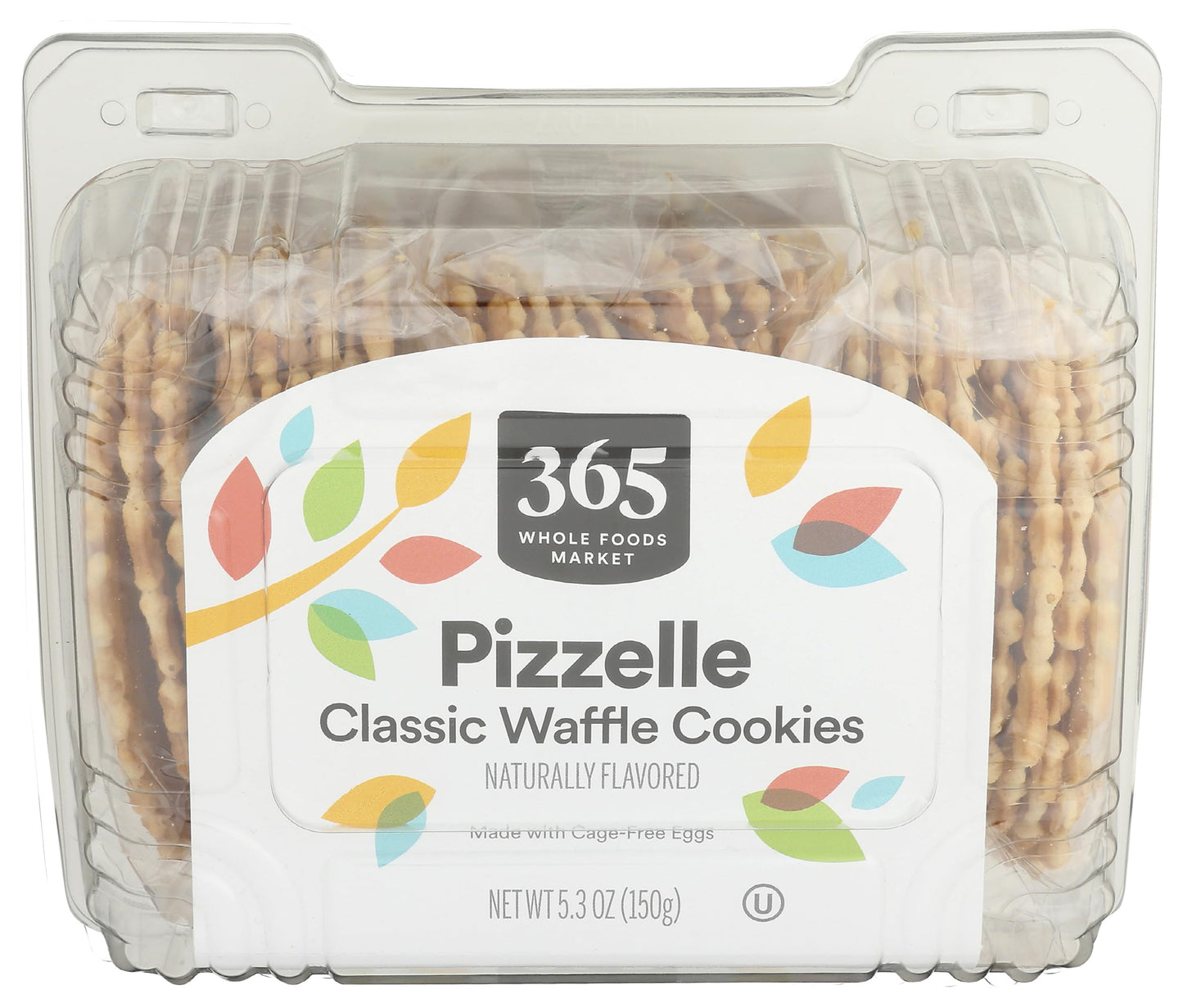 Whole Foods Market Vanilla Pizzelle Waffle Cookies, 5.3 oz