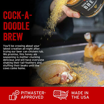 PS Seasoning malt-inspired Can Chicken Seasoning, BBQ Rub, Garlic & Paprika, 6.9 oz