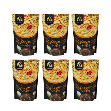 Hethstia Konjac Noodle With Oat Fiber Keto Fettuccine Shirataki Noodle Low Calorie, Low-Carb Konjac Pasta Gluten Free, Vegan, Lo