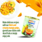 Ashoka Canned Mango Pulp, Premium Alphonso Mango Extract - Sweetened, Great For Making Shakes, Smoothies, Salads, And Baking, Ko