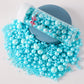 Kasvan Blue Pearl Sugar Sprinkles - Edible Candy Pearls 130G/4.58 Oz, Mix Size, Baking Cake Decorations, Ice Cream Toppings And