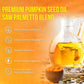 Premium Pumpkin Seed Oil Softgels with Saw Palmetto, 3000mg Per Serving, Cold Pressed, Pure Virgin Oil, Great Hair Support, Non-GMO, Gluten-Free, Vegan