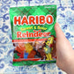 Christmas Haribo Gummy Bears And Sweet And Sour Reindeer, Festive Chewy Fruit Candies, Stocking Stuffer Gifts, 4 Ounces (Pack Of 4)