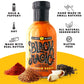 Blonde Beard s Black Magic Buffalo Sauce - (Medium/Hot) - Gourmet, Award Winning Sauce With Black Pepper, Cajun & Garlic - Made