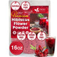 FRESHDRINKUS Premium Hibiscus Flower Powder, 100% Natural, 16oz, No Additives, Vegan