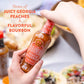 Tabanero Peach spirit-inspired flavor Habanero Hot Sauce - Gourmet, All Natural, Gluten Free, Vegan, 5 oz Bottle