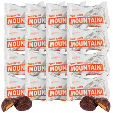 Brown & Haley PEANUT BUTTER MOUNTAIN BAR - Chocolate Candy with Peanuts and Creamy Center - Individually Wrapped Candy - Chocola