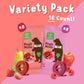 BEAR Real Fruit Snack Rolls, Strawberry & Raspberry Variety Pack - 16 Count - Gluten Free, Vegan, and Non-GMO - Healthy School A