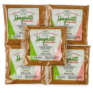 Mysalt Spaghetti Sauce Mix, Sodium Free (5 Pack)