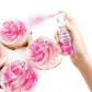 Edible Glitter Spray - Pink Blue Green Purple Food Grade Dessert Decorating Shimmering Glitter For Drinks, Cake, Fondant, Chocol