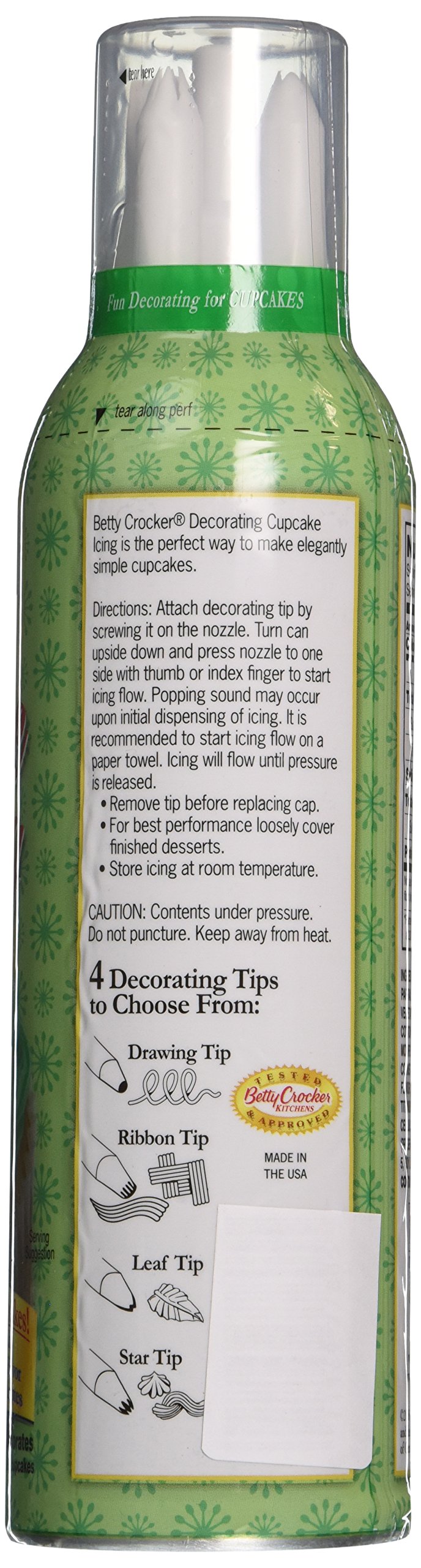 Signature Brands Betty Crocker Cupcake Icing 8.4Oz
