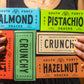 SOUTH FORTY SNACKS Almond Bar, Extra Crunchy Nut Snack, 6g Protein, 40g Bar, Pack of 12