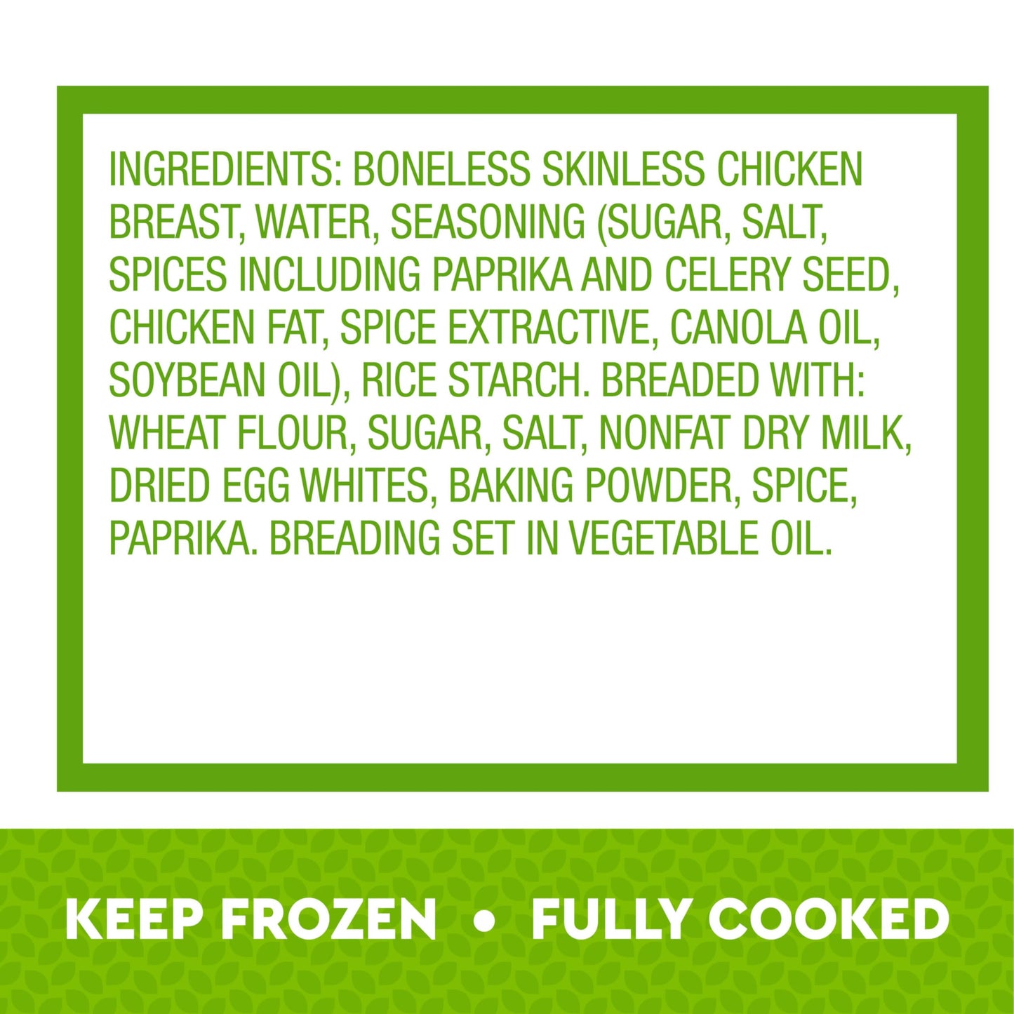 Just Bare Chicken Lightly Breaded Breast Bites| Fully Cooked | 16 G Protein Frozen | 1.50 LB, 24 Ounce