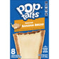 Pop-Tarts Toaster Pastries, Breakfast Foods, Kids Snacks, Frosted Banana Bread, 13.5Oz Box (8 Pop-Tarts)