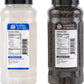 52Usa Himalayan White Salt (Coarse Grain) 39 Oz + Whole Black Peppercorns 18 Oz, Salt And Pepper Grinder, Black Peppercorn Refil