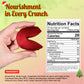 4Es Novelty Christmas Fortune Cookies Bulk, 50 Individually Wrapped Funny Fortune Cookies with Holiday Sayings for Kids & Adult