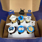 Gyufise 24Pcs Police Cupcake Toppers Glitter Policeman Police Officer Cupcake Picks Police Cake Decorations For Police Emblem Th