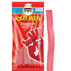 DOUzzle Back To School Sour Belts Chewy Candy Strips Red Strawberry (4 OZ - 1 Pack) Goodie Bag Stuffer, Pinata Filler - Kosher P