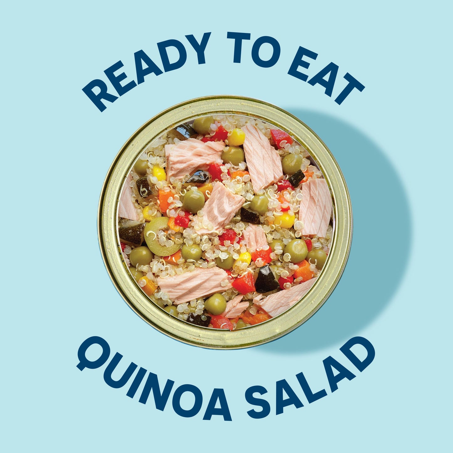 Wild Planet Ready-To-Eat Wild Tuna Quinoa Salad With Organic Sweetcorn, Zucchini & Peas, Tuna Salad, 5.6Oz (Pack Of 12)