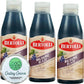 Bertolli Balsamic Glaze With Vinegar Of Modena, 6.76 FL OZ (3-PACK) Bundle With Galley Grove Sugar-Free Peppermint Breath Mints