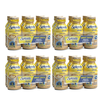 Splenda Diabetes Care Shakes - Meal Replacement Shake, Caf   Latte, 8 Fl Oz (Pack Of 24)