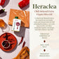 Heraclea Organic Chili Infused Extra Virgin Olive Oil - 5.9oz Bottle - Cold Pressed, Polyphenol Rich
