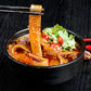 Wide Rice Noodles Drunken Noodles - Sweet Potato Glass Noodles 220 G 7.7 Oz Thick Spicy Chili Oil Broad Noodles For Soft Chewy R