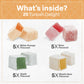 Eastanbul Turkish Delight Candy 10.5Oz, 4 Mediterranean Flavors, Turkish Delights Assorted, Lokum Turkish Delight Rose, Bitter O