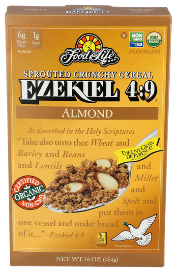 FOOD FOR LIFE Organic Almond Cereal, 16 OZ