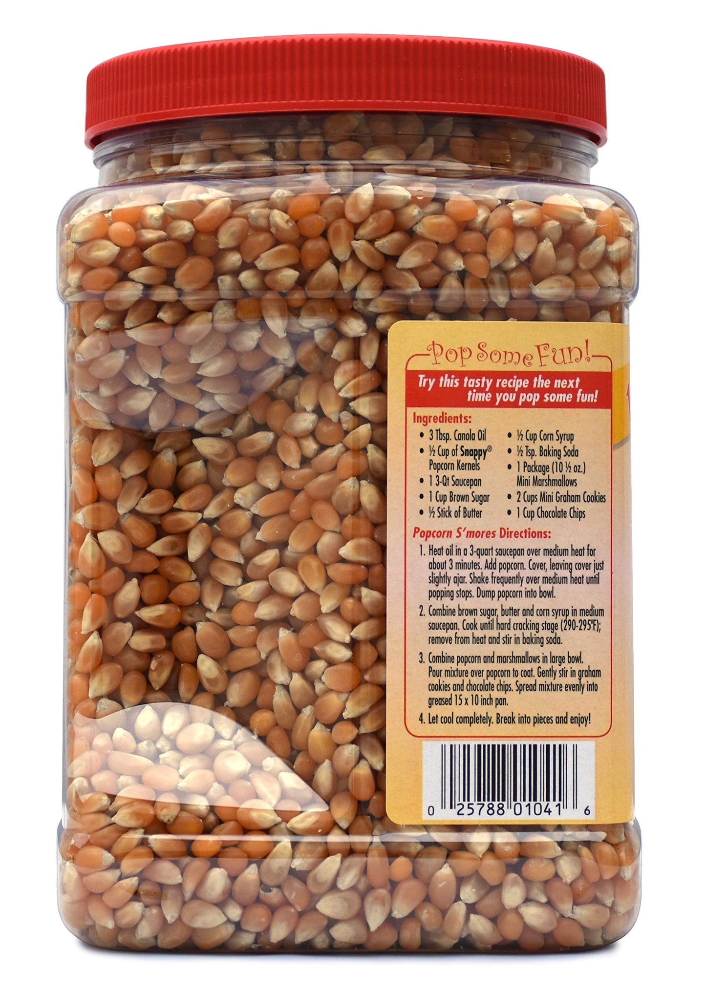 Snappy Yellow Popcorn Kernels, 4 Lbs